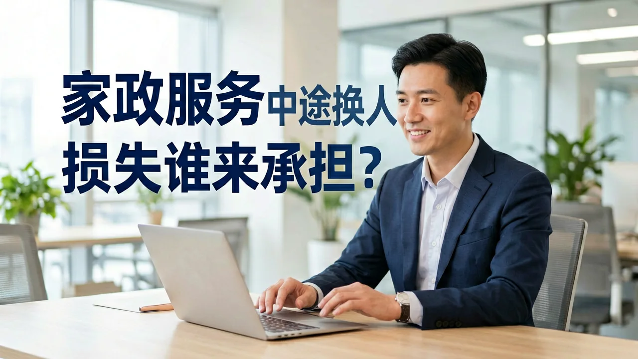 家政服务中途换人，损失谁来承担？
